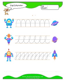 Çizgi Çalışma Sayfaları